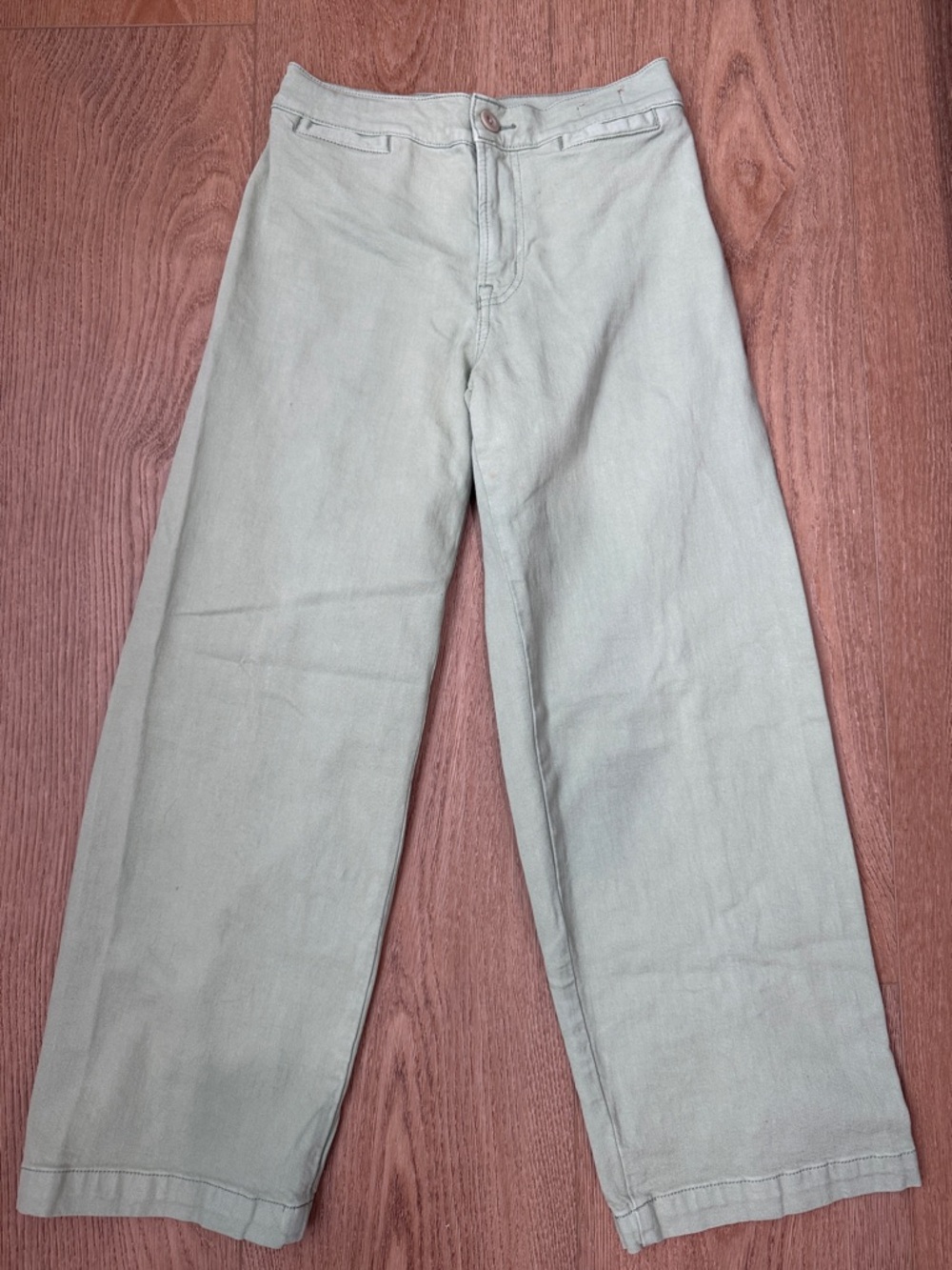 Madewell women’s petite  Chinos in Light Sage Green